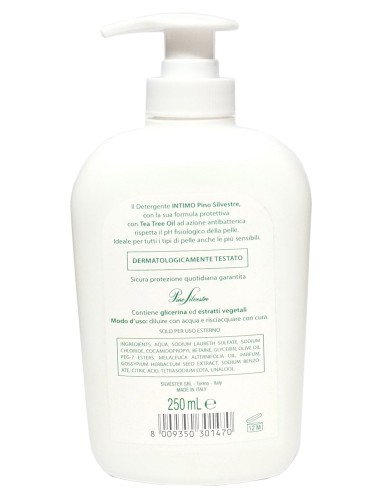 pino silvestre detergente intimo ph5 - 250ml - antibatterico - tea tree oil: tuttocasashop.it: igiene e cura della persona
