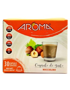 aroma light 30 capsule di gusto - nocciolino - nescafe' dolce gusto: tuttocasashop.it: altro - bazar
