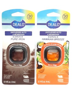 dealo deodorante per bocchette aria auto - 30 giorni - profumi assortiti: tuttocasashop.it: pulizia e cura della casa