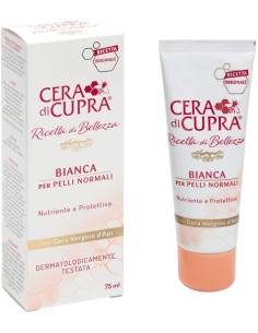 cera di cupra crema viso tubo 75ml - bianca - pelli normali: tuttocasashop.it: igiene e cura della persona
