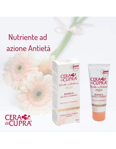 cera di cupra crema viso tubo 75ml - bianca - pelli normali: tuttocasashop.it: igiene e cura della persona