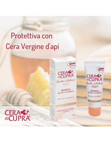 cera di cupra crema viso tubo 75ml - bianca - pelli normali: tuttocasashop.it: igiene e cura della persona