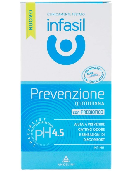 infasil detergente intimo - 200ml - prevenzione antiodore: tuttocasashop.it: igiene e cura della persona
