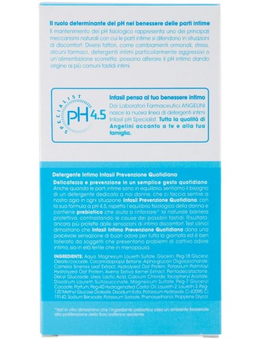 infasil detergente intimo - 200ml - prevenzione antiodore: tuttocasashop.it: igiene e cura della persona