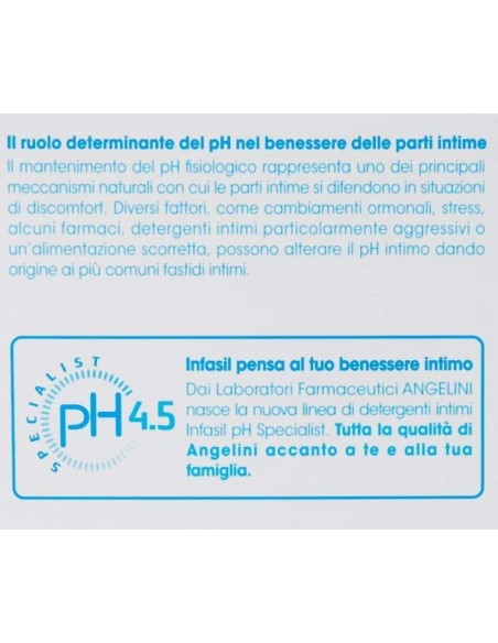 infasil detergente intimo - 200ml - prevenzione antiodore: tuttocasashop.it: igiene e cura della persona