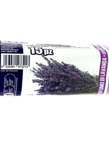 elios netti' 15 sacchi ultraresistenti 28l 52x70cm profumati - lavanda: tuttocasashop.it: pulizia e cura della casa