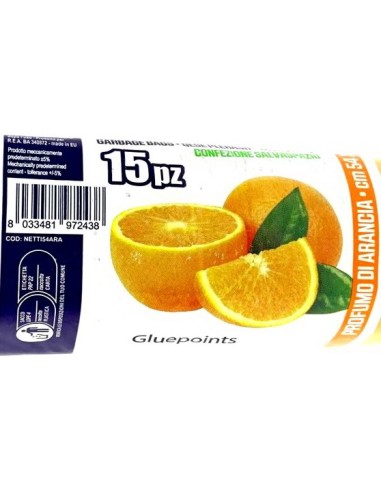 elios netti' 15 sacchi ultraresistenti 28l 52x70cm profumati - arancia: tuttocasashop.it: pulizia e cura della casa
