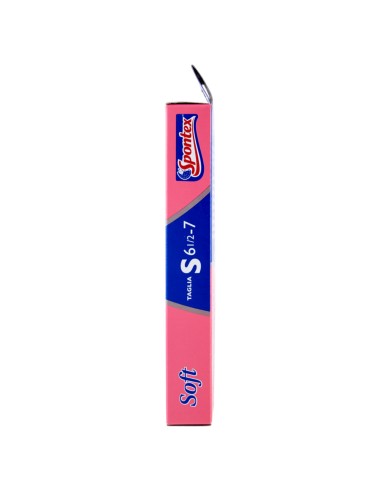 spontex soft guanti gomma felpati - taglia 6.5 s - piccola: tuttocasashop.it: pulizia e cura della casa