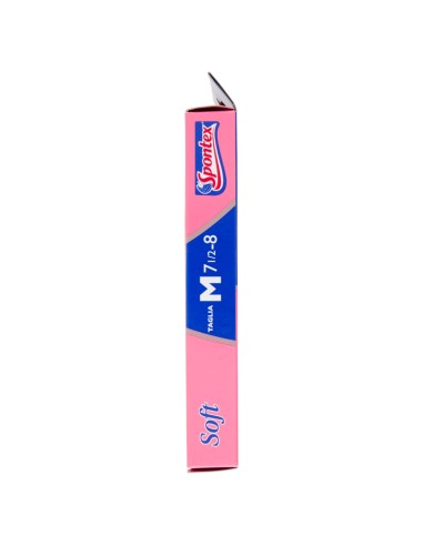 spontex soft guanti gomma felpati - taglia m 7.5 - media: tuttocasashop.it: pulizia e cura della casa