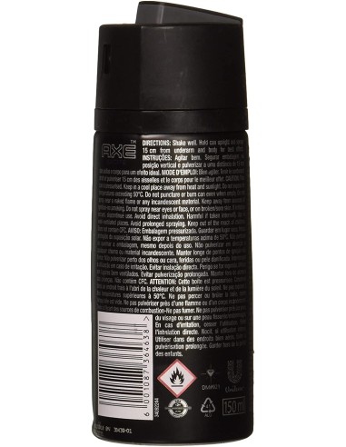 axe deodorante body spray for men - 150ml - excite: tuttocasashop.it: igiene e cura della persona