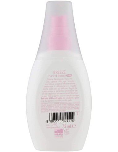 breeze deodorante vapo no-gas - 75ml - perfect beauty: tuttocasashop.it: igiene e cura della persona