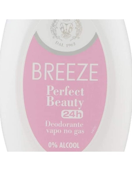 breeze deodorante vapo no-gas - 75ml - perfect beauty: tuttocasashop.it: igiene e cura della persona