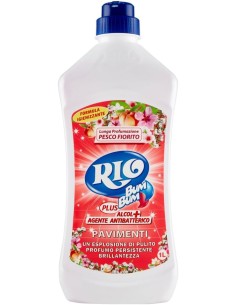rio bumbum plus+ detergente pavimenti - 1 litro - pesco fiorito: tuttocasashop.it: pulizia e cura della casa