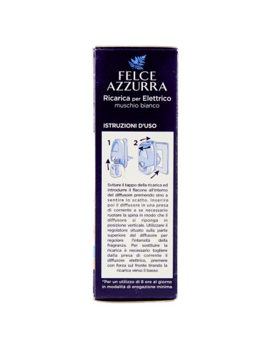 felce azzurra aria di casa ricarica per diffusore elettrico - muschio bianco: tuttocasashop.it: pulizia e cura della casa