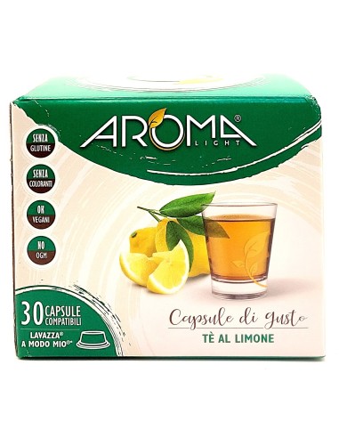 aroma light 30 capsule di gusto - te' al limone - compatibili a modo mio: tuttocasashop.it: altro - bazar