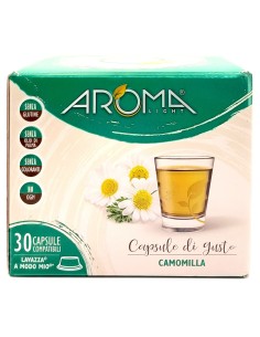 aroma light 30 capsule di gusto - camomilla - compatibili a modo mio: tuttocasashop.it: altro - bazar