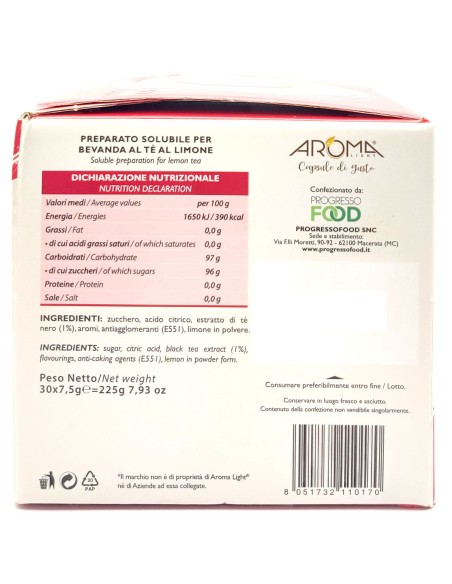 aroma light 30 capsule di gusto - te' al limone - compatibili nespresso: tuttocasashop.it: altro - bazar