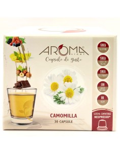 aroma light 30 capsule di gusto - camomilla - compatibili nespresso: tuttocasashop.it: altro - bazar