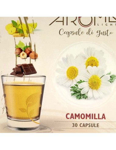 aroma light 30 capsule di gusto - camomilla - compatibili nespresso: tuttocasashop.it: altro - bazar
