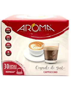 aroma light 30 capsule di gusto - cappuccino - compatibili nespresso: tuttocasashop.it: altro - bazar