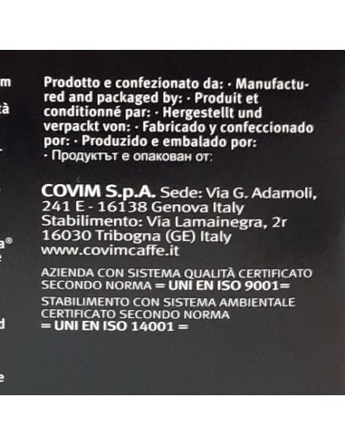 covim ora caffe' - 48 capsule orocrema - compatibili lavazza a modo mio: tuttocasashop.it: altro - bazar