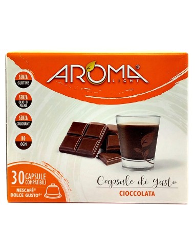 aroma light 30 capsule di gusto - cioccolata - nescafe' dolce gusto: tuttocasashop.it: altro - bazar