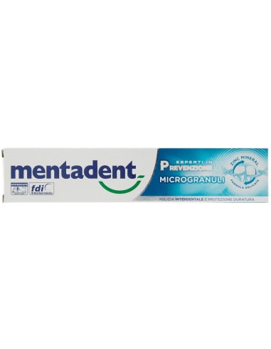 mentadent dentifricio 75ml con microgranuli - perfetta pulizia interdentale: tuttocasashop.it: igiene e cura della persona