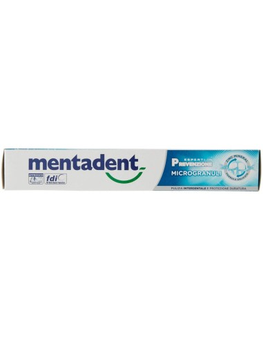 mentadent dentifricio 75ml con microgranuli - perfetta pulizia interdentale: tuttocasashop.it: igiene e cura della persona