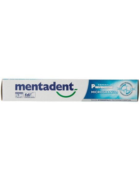 mentadent dentifricio 75ml con microgranuli - perfetta pulizia interdentale: tuttocasashop.it: igiene e cura della persona