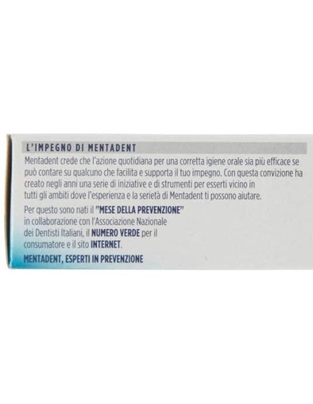 mentadent dentifricio 75ml con microgranuli - perfetta pulizia interdentale: tuttocasashop.it: igiene e cura della persona