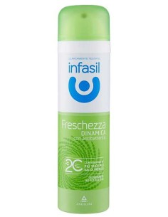 infasil deodorante spray - 150ml - freschezza dinamica - 48h - 2c: tuttocasashop.it: igiene e cura della persona