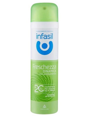 infasil deodorante spray - 150ml - freschezza dinamica - 48h - 2c: tuttocasashop.it: igiene e cura della persona