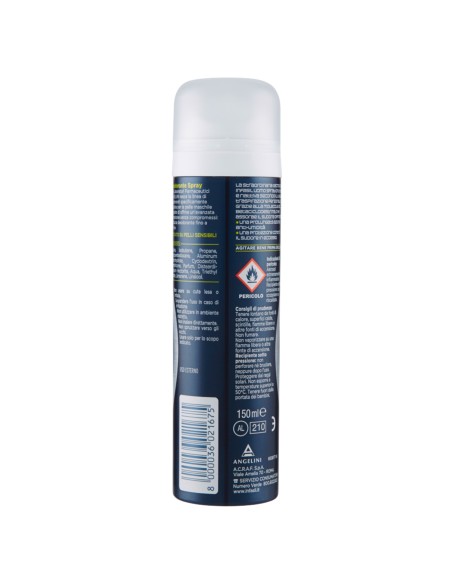 infasil deodorante spray - 150ml - men dry - 48h - 2c - uomo: tuttocasashop.it: igiene e cura della persona