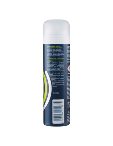 infasil deodorante spray - 150ml - men dry - 48h - 2c - uomo: tuttocasashop.it: igiene e cura della persona