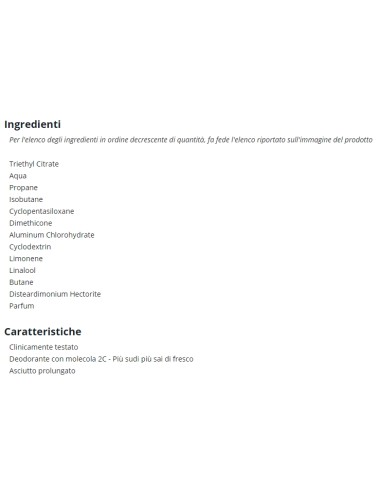 infasil deodorante spray - 150ml - men dry - 48h - 2c - uomo: tuttocasashop.it: igiene e cura della persona