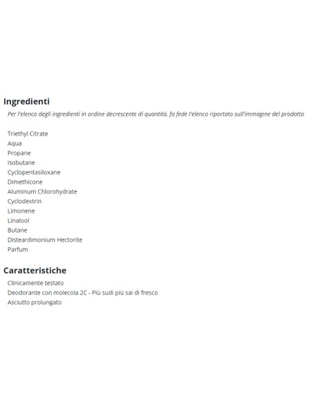 infasil deodorante spray - 150ml - men dry - 48h - 2c - uomo: tuttocasashop.it: igiene e cura della persona