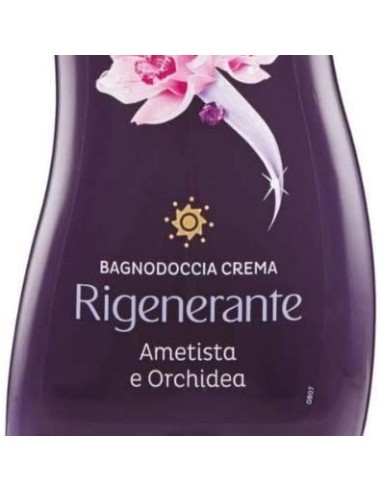 spuma di sciampagna bagnodoccia crema - 650ml - ametista e orchidea: tuttocasashop.it: igiene e cura della persona