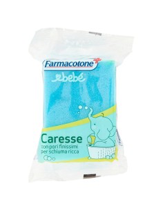 farmacotone bebe' spugna da bagno - extra soffice - 13x9x6cm: tuttocasashop.it: igiene e cura della persona