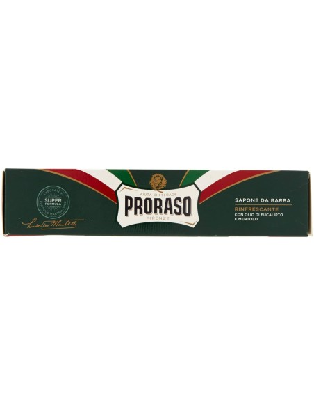 proraso sapone da barba tubo 150ml - rinfrescante olio di eucalipto mentolo: tuttocasashop.it: igiene e cura della persona