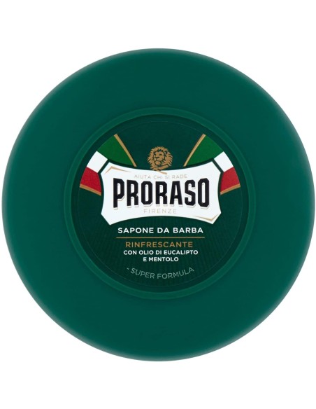 proraso sapone da barba vaso 150ml - rinfrescante olio di eucalipto mentolo: tuttocasashop.it: igiene e cura della persona