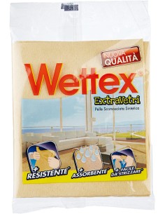 wettex extra multiuso panno scamosciato sintetico - 35x40cm - extravetri: tuttocasashop.it: pulizia e cura della casa