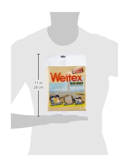 wettex extra multiuso panno scamosciato sintetico - 35x40cm - extravetri: tuttocasashop.it: pulizia e cura della casa