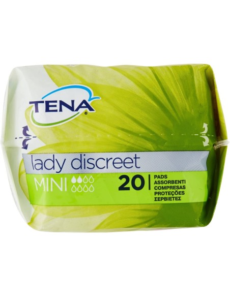 tena lady assorbenti - 20 pezzi - mini: tuttocasashop.it: igiene e cura della persona