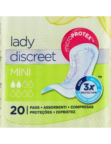 tena lady assorbenti - 20 pezzi - mini: tuttocasashop.it: igiene e cura della persona