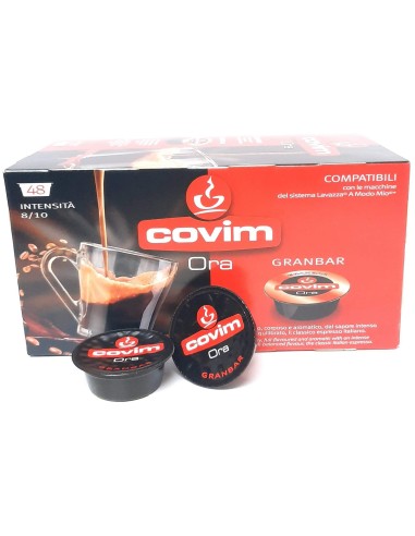 covim ora caffe' - 48 capsule granbar - compatibili lavazza a modo mio: tuttocasashop.it: altro - bazar