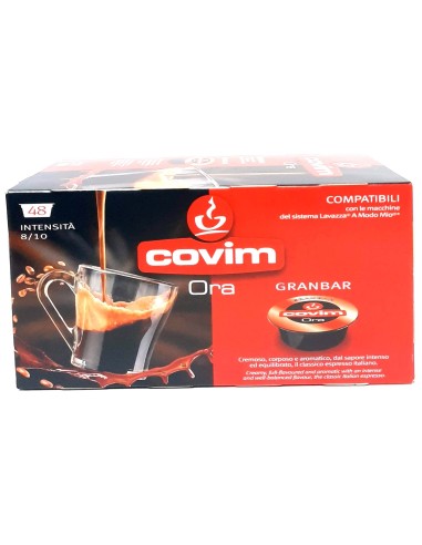 covim ora caffe' - 48 capsule granbar - compatibili lavazza a modo mio: tuttocasashop.it: altro - bazar