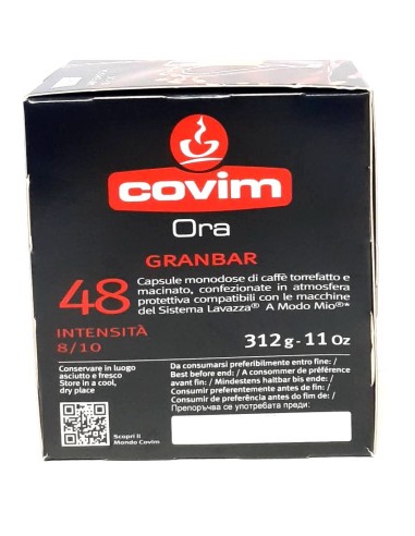 covim ora caffe' - 48 capsule granbar - compatibili lavazza a modo mio: tuttocasashop.it: altro - bazar