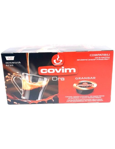 covim ora caffe' - 48 capsule granbar - compatibili lavazza a modo mio: tuttocasashop.it: altro - bazar