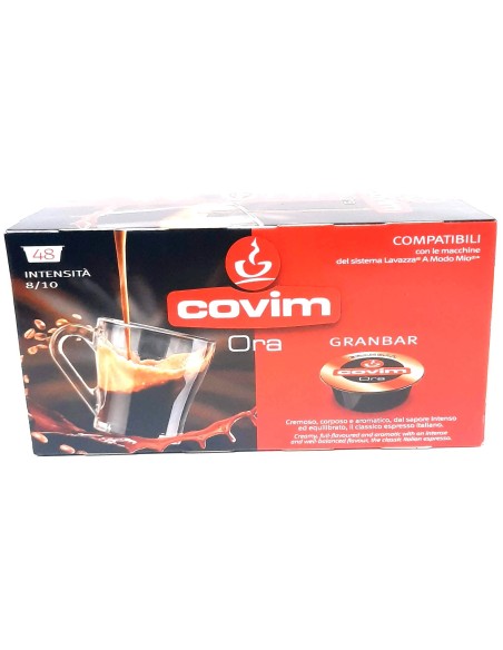covim ora caffe' - 48 capsule granbar - compatibili lavazza a modo mio: tuttocasashop.it: altro - bazar