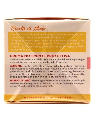 cera di cupra crema viso 50ml nutriente protettiva miele e acido ialuronico: tuttocasashop.it: igiene e cura della persona